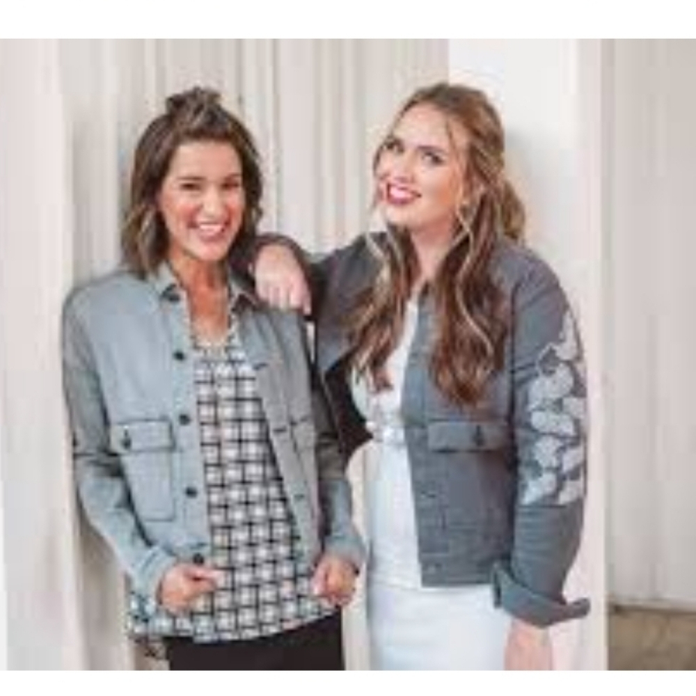 Lularoe Kenny Jean jacket and ribbed pencil dress--NWT! - Picture 14 of 15